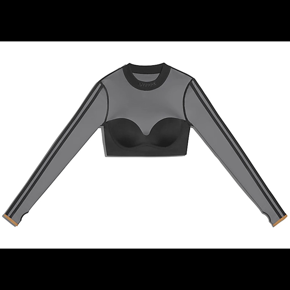 Adidas x IVY PARK Long Sleeve Mesh Crop Top